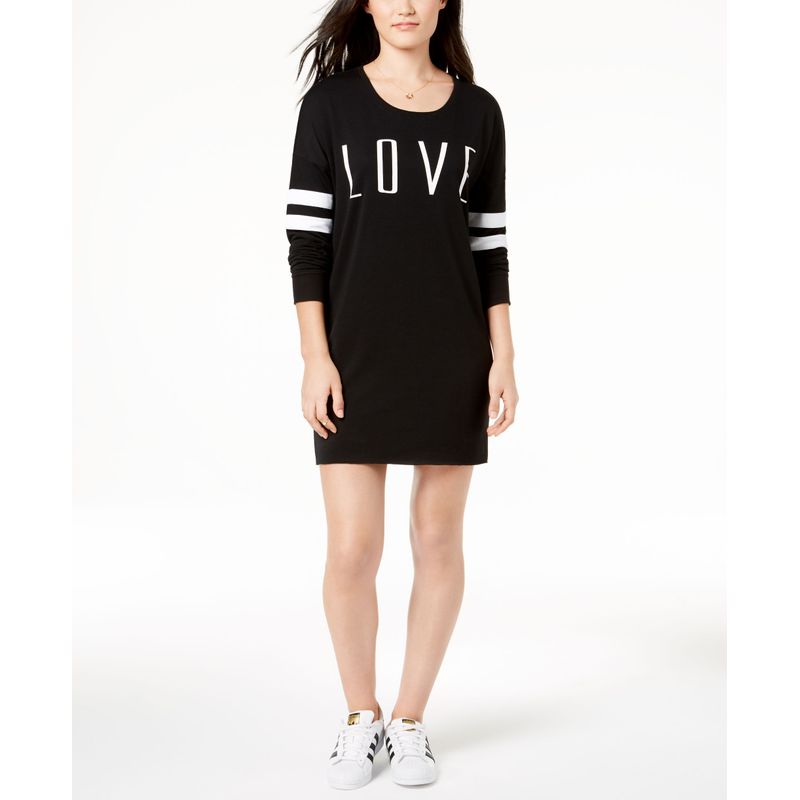 Material Girl Active Juniors Love Graphic Print Dress